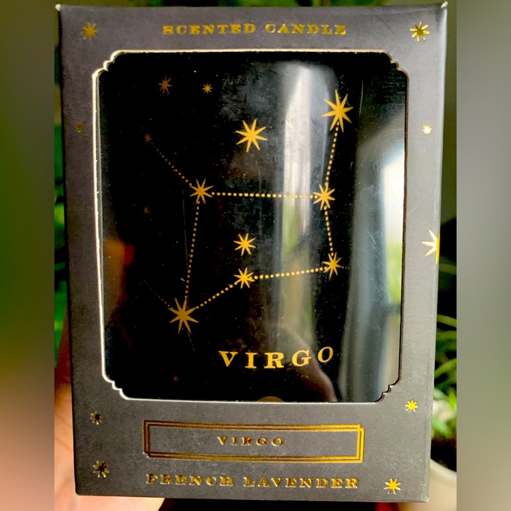 French lavender Virgo candle